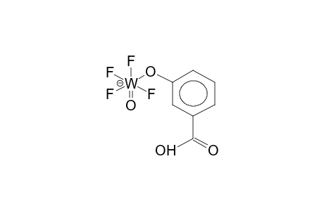 TETRAFLUORO(META-CARBOXYPHENOXY)OXOTUNGSTENATE ANION