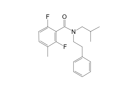 Benzamide, 2,6-difluoro-3-methyl-N-(2-phenylethyl)-N-isobutyl-