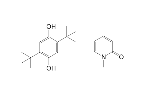 1-methyl-2(1H)-pyridone, compound with 2,5-di-tert-butyl hydroquinone(1:1)