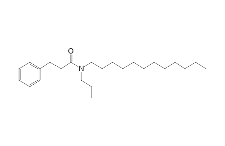 Propionamide, 3-phenyl-N-propyl-N-dodecyl-