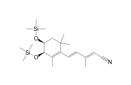 (2E,4E)-3-methyl-5-[(3R,4S)-2,6,6-trimethyl-3,4-bis(trimethylsilyloxy)-1-cyclohexenyl]penta-2,4-dienenitrile