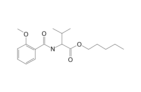 L-Valine, N-(2-methoxybenzoyl)-, pentyl ester