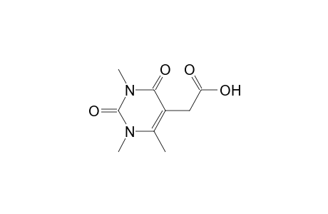 5-Pyrimidineacetic acid, 1,2,3,4-tetrahydro-1,3,6-trimethyl-2,4-dioxo-