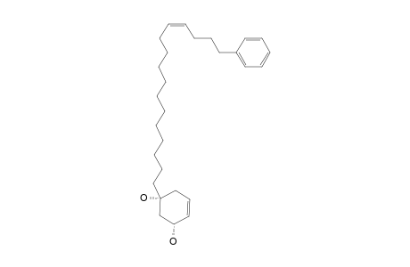 1-(16'-PHENYL-12'Z-HEXADECENYL)-4-CYCLOHEXENE-(1S*,3S*)-DIOL