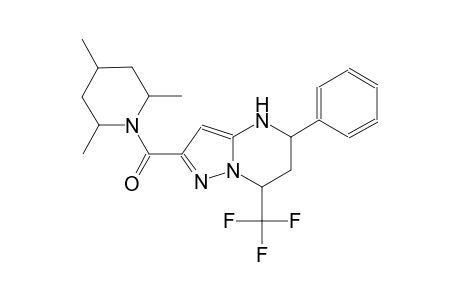 5-phenyl-7-(trifluoromethyl)-2-[(2,4,6-trimethyl-1-piperidinyl)carbonyl]-4,5,6,7-tetrahydropyrazolo[1,5-a]pyrimidine