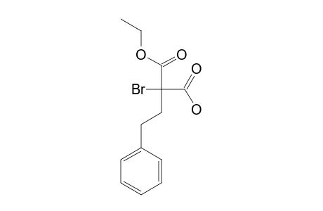 bromophenethylmalonic acid, monoethyl ester