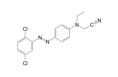 {p-[(2,5-dichlorophenyl)azo]-N-ethylanilino}acetonitrile