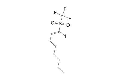 (Z)-1-Iodo-1-[(trifluoromethyl)sulfonyl]oct-1-ene