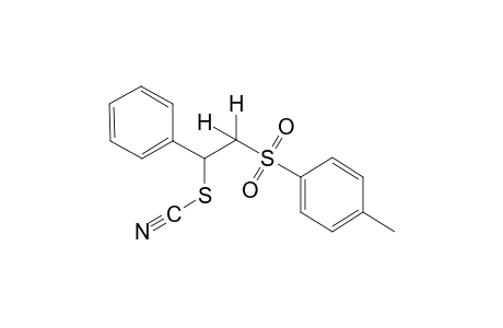 thiocyanic acid, alpha-[(p-tolylsulfonyl)methyl]benzyl ester