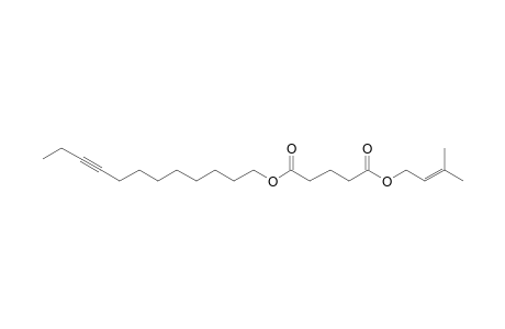 Glutaric acid, 3-methylbut-2-en-1-yl dodec-9-yn-1-yl ester