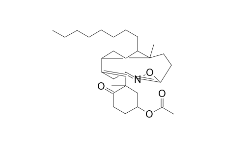 Cyclohexanone, 4-(acetyloxy)-2-[7-(1,5-dimethylhexyl)-1,5,6,6a,7,8,9,9a-octahydro-6a-methylindeno[4,5-e][1,2]oxazin-2-yl]-2-methyl-, [6aR-[2(2S*,4S*),6a.alpha.,7.alpha.(R*),9a.beta.]]-