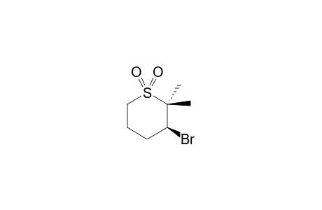 3-Bromo-2,2-dimethyltetrahydro-2H-thiopyran 1,1-dioxide