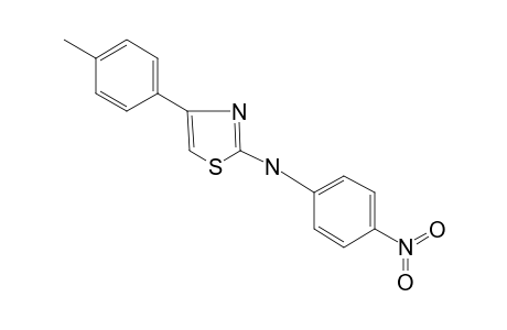 4-Nitro-N-(4-p-tolyl-thiazol-2-yl)-benzeneamine