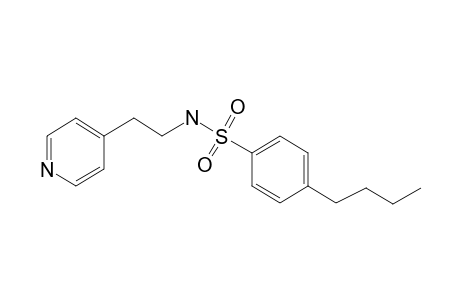 Benzenesulfonamide, 4-butyl-N-(2-pyridin-4-ylethyl)-