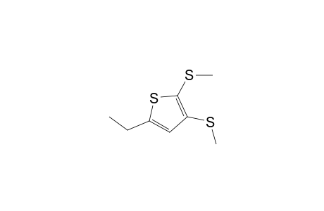 5-ETHYL-2,3-DI(METHYLTHIO)THIOPHENE