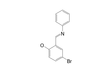 4-bromo-2-(N-phenylformimidoyl)phenol