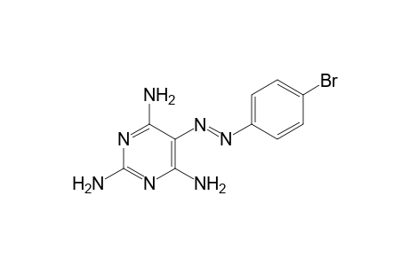 5-[(p-bromophenyl)azo]-2,4,6-triaminopyrimidine