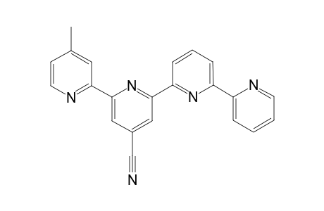 4-Methyl-4'-cyano-2,2':6",2"'-quaterpyridine