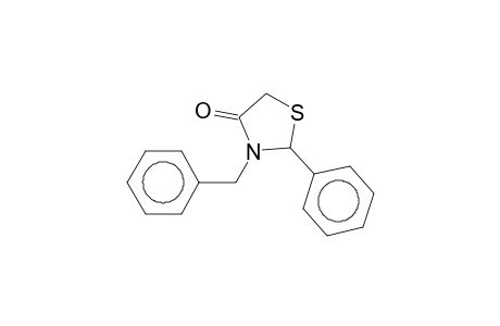 3-Benzyl-2-phenyl-1,3-thiazolidin-4-one