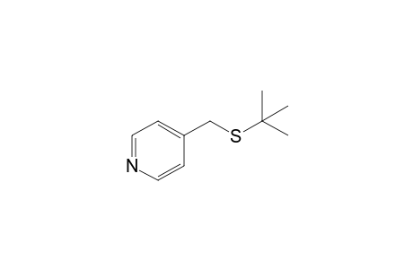 Pyridine, 4-[(tert-butylthio)methyl]-