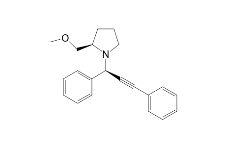 (2R)-1-[(1R)-1,3-Diphenylprop-2-yn-1-yl]-2-(methoxymethyl)-pyrrolidine