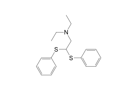 2,2-bis(Phenylthio)ethyl-diethyl-amine