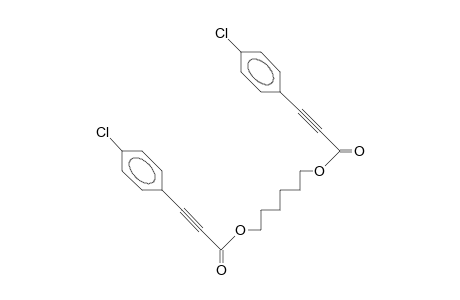 1,6-Hexanediol bis(3-[4-chloro-phenyl]-propynoate)