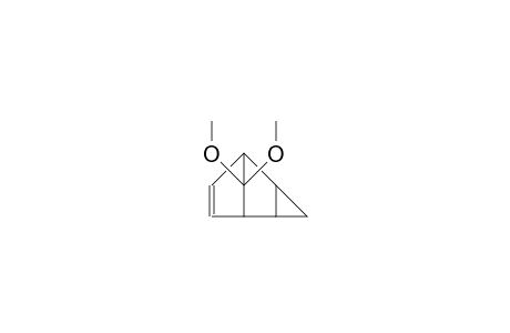 8,8-Dimethoxy-endo-tricyclo(3.2.1.0/2.4/)oct-6-ene