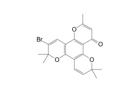 7-Bromo-2,2,6,6,10-pentamethyl-2H,6H,12H-benzo[1,2-b:3,4-b':5,6-b'']tripyran-12-one