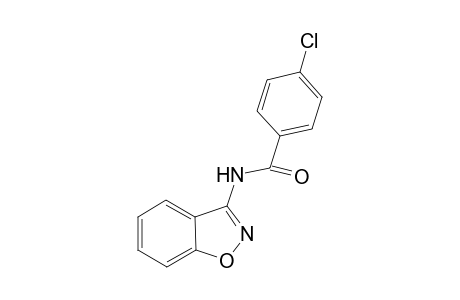 Benzamide, N-(1,2-benzisoxazol-3-yl)-4-chloro-