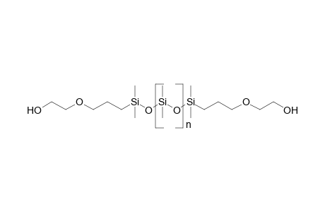 Polydimethylsiloxane carbinol terminated