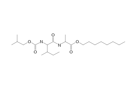 L-Isoleucyl-L-alanine, N-isobutoxycarbonyl-, octyl ester