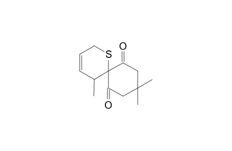 5,9,9-Trimethyl-1-thia-spiro[5.5]undec-3-en-7,11-dione