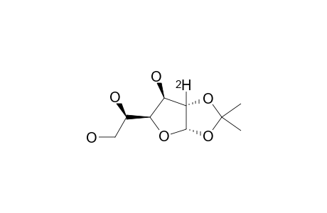 1,2-O-ISOPROPYLIDENE-ALPHA-D-(2-(2)H)-GLUCOFURANOSE