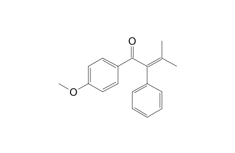 1-(4-Methoxyphenyl)-3-methyl-2-phenylbut-2-en-1-one