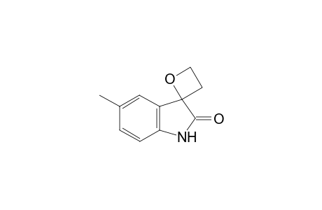 5-Methylspiro[indole-3,2'-oxetan]-2(1H)-one