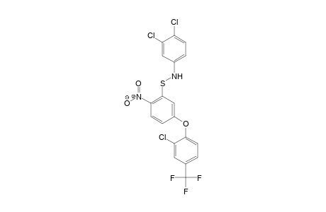 Benzenesulfenamide, 5-[2-chloro-4-(trifluoromethyl)phenoxy]-N-(3,4-dichlorophenyl)-2-nitro-