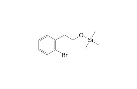 2-[(Trimethylsilyl)oxy]phenethyl Bromide