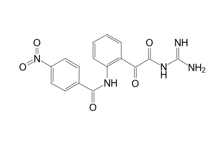 2-(4-Nitrobenzoylamino)phenylglyoxylic acid amidinoamade