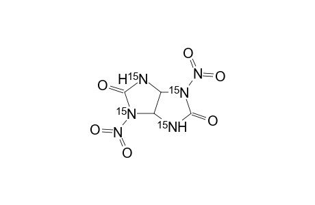 15N4-1,4-dinitroglycoluril