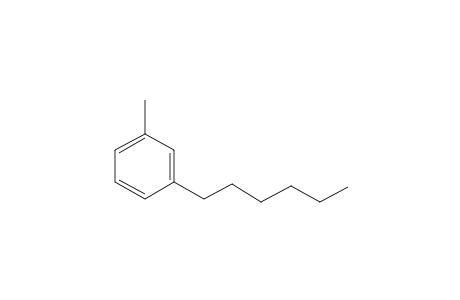 Benzene, 1-methyl-3-hexyl-