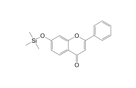7-TRIMETHYLSILYLOXY-2-PHENYL-4H-CHROMEN-4-ONE