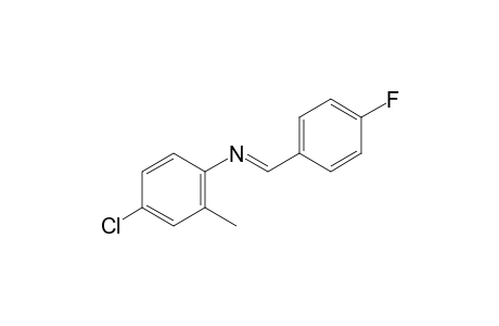 4-chloro-N-(p-fluorobenzylidene)-o-toluidine