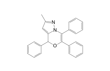 2-Methyl-4,6,7-triphenyl-4H-pyrazolo[5,1-c]-1,4-oxazine