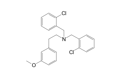 3-Methoxyphenethylamine N,N-bis(2-chlorobenzyl)