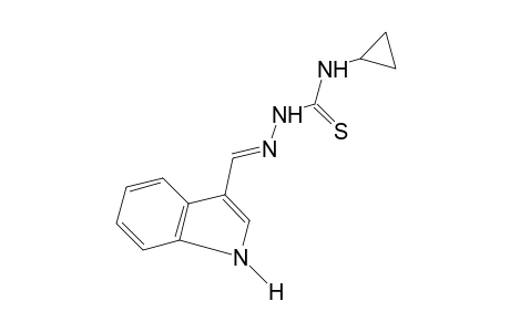 indole-3-carboxaldehyde, 4-cyclopropyl-3-thiosemicarbazone