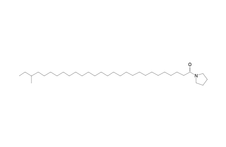 26-Methyl-octacosanoic acid, pyrrolidide