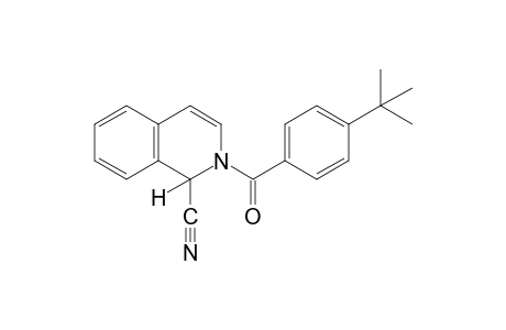 2-(p-Tert-butylbenzoyl)-1,2-dihydro-1-isoquinolinecarbonitrile