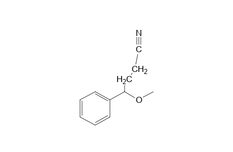 BUTYRONITRILE, 4-METHOXY-4-PHENYL-,