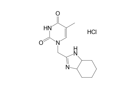 1-[(4',5',6',7',8',9'-Hexahydro-1H-benzimidazol-2'-yl)methyl]-thymine - hydrochloride